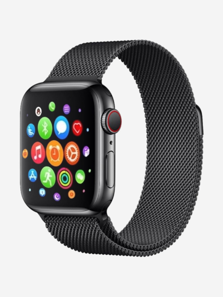 Смарт-часы BandRate Smart BRSW2626BBWB с тонометром, шагомером, пульсометром