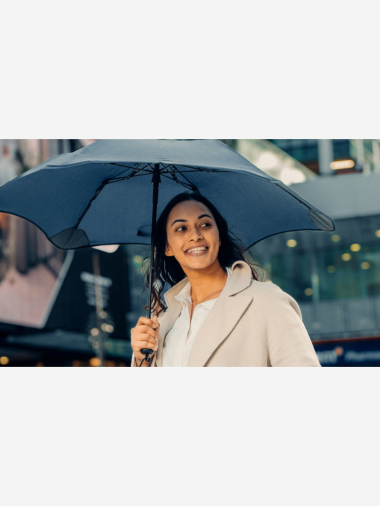 Зонт складной BLUNT Metro New (Midnight Navy), темно-синий