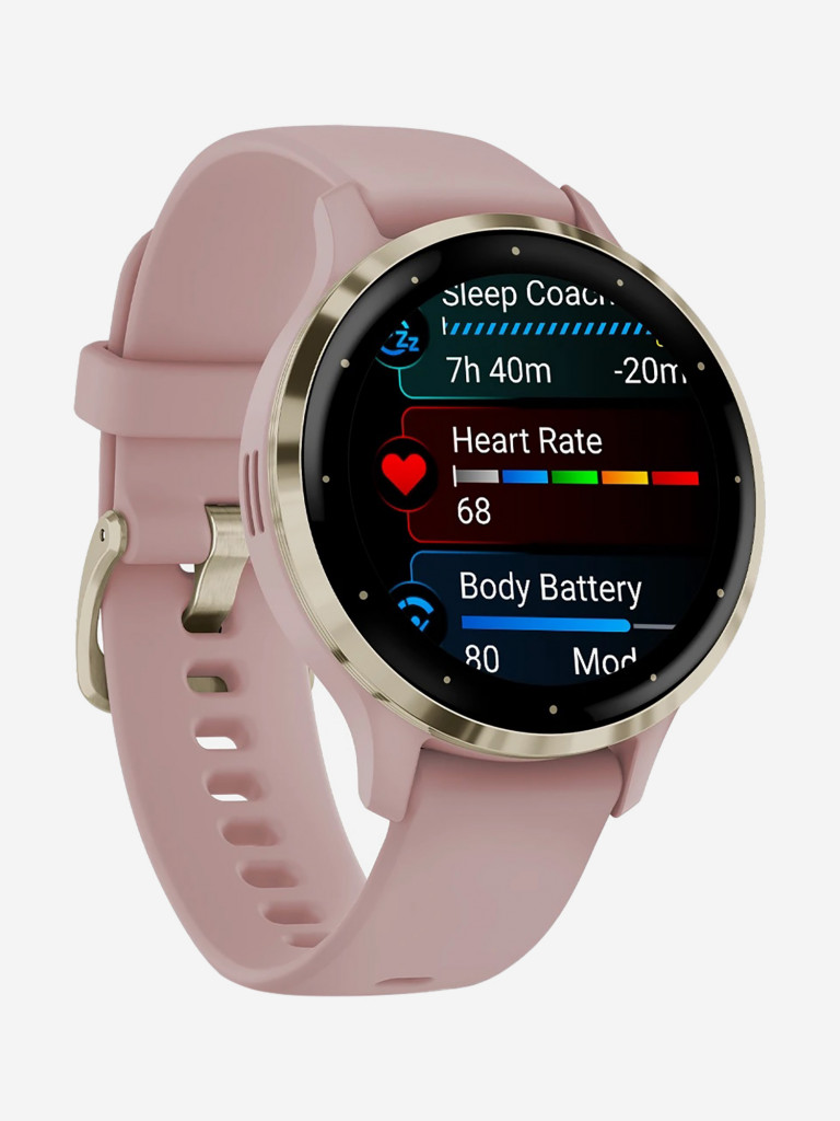 Спортивные часы Garmin Venu 3S Dust Rose Soft Gold