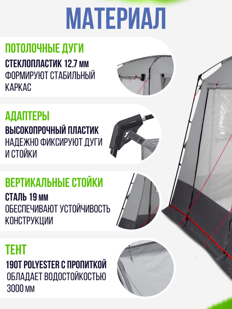 Шатер с москитными сетками Trek Planet Breezy Tent