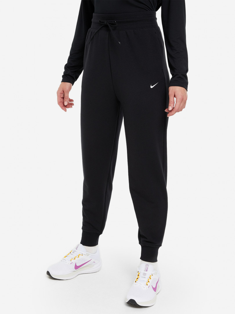 фото Брюки женские nike fitness one, черный