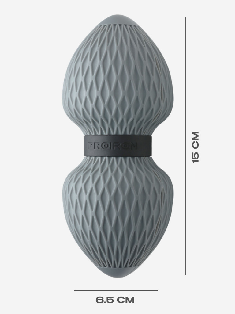 Массажный ролик PROIRON для МФР массажа 15х6,5 см