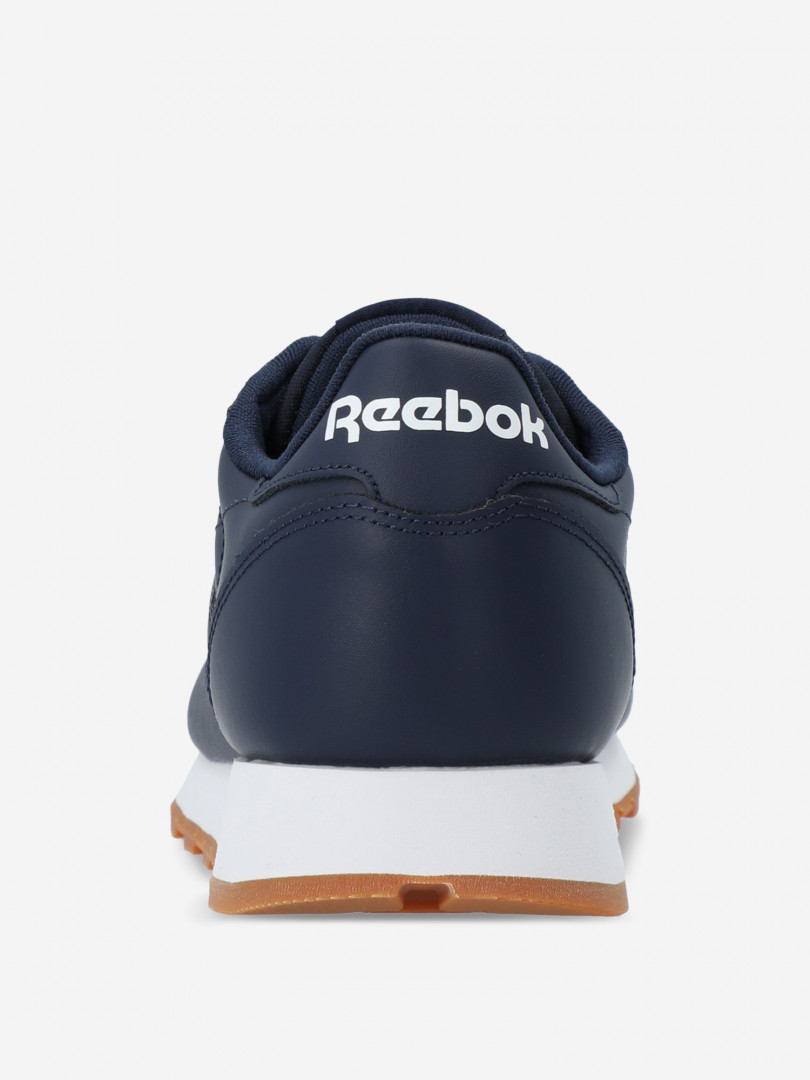 фото Кроссовки мужские reebok classic leather, синий