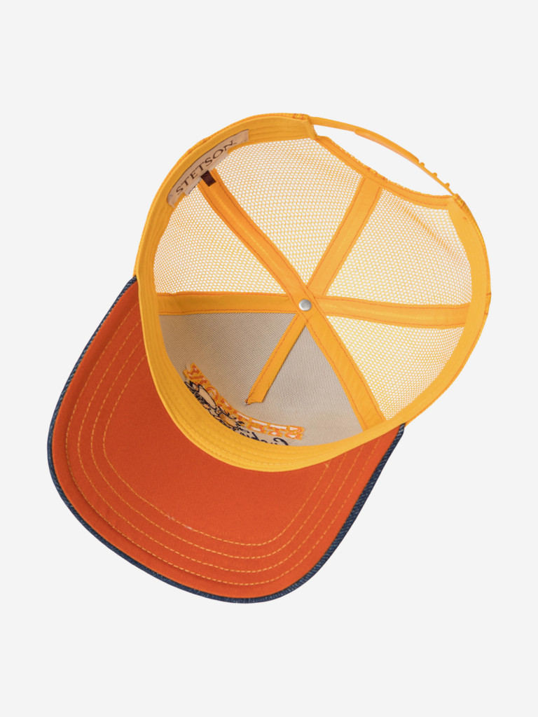 Бейсболка с сеточкой STETSON 7741103 TRUCKER CAP LUCKY MINERS (бежевый)
