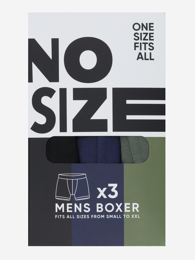 Трусы мужские NO SIZE, 3 штуки