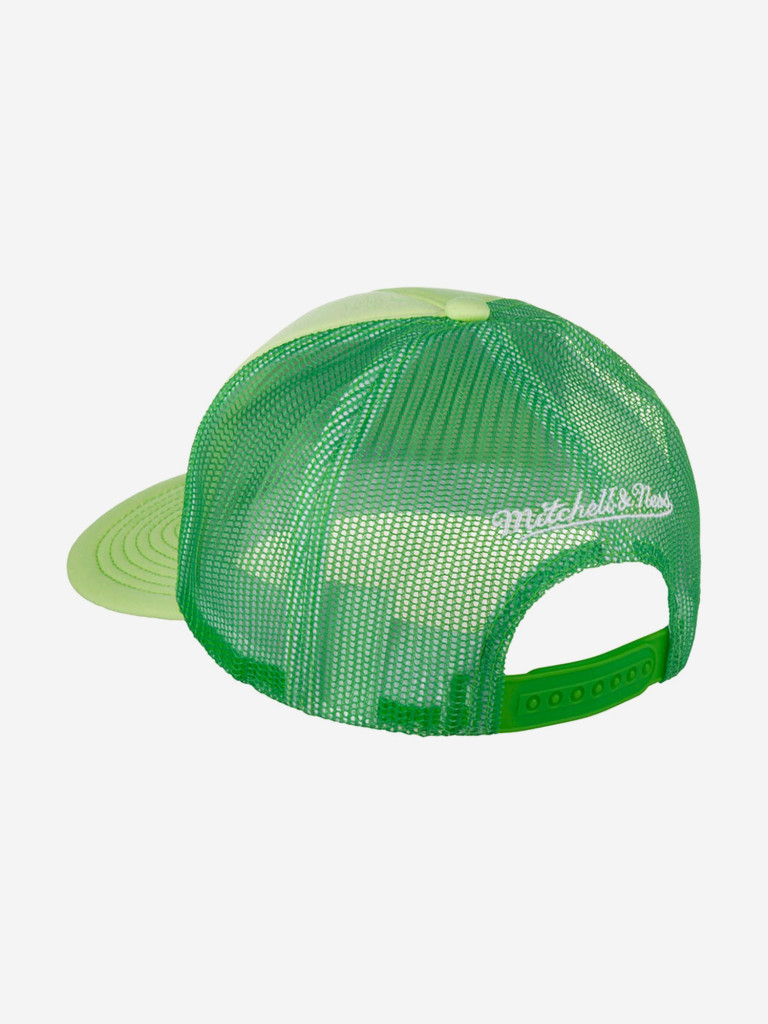 Бейсболка с сеточкой MITCHELL NESS 5HSSLD21130-MBUGREN Milwaukee Bucks NBA