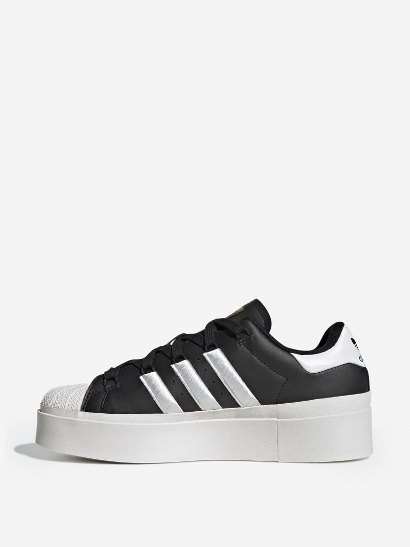 фото Кеды женские adidas superstar bonega, черный