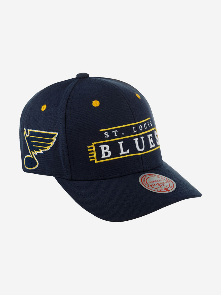 Бейсболка MITCHELL NESS HHSS5372-SLUYYPPPBLUE St Louis Blues NHL (синий)