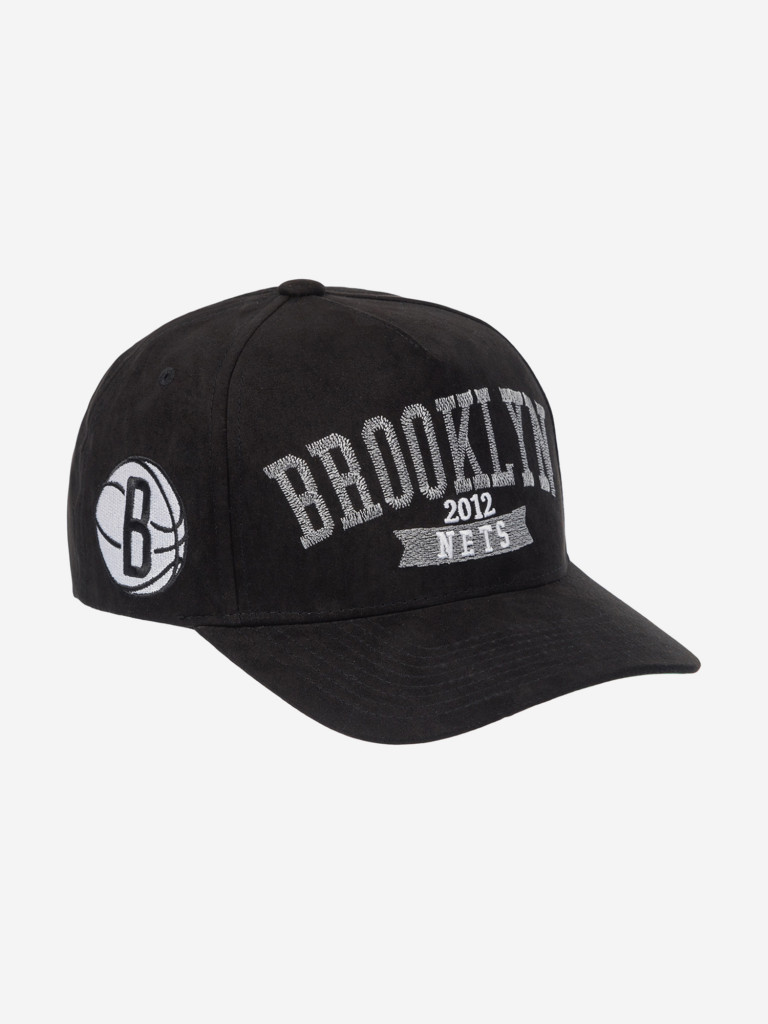 Бейсболка MITCHELL NESS HP9771-BNEBLCK Brooklyn Nets NBA (черный)
