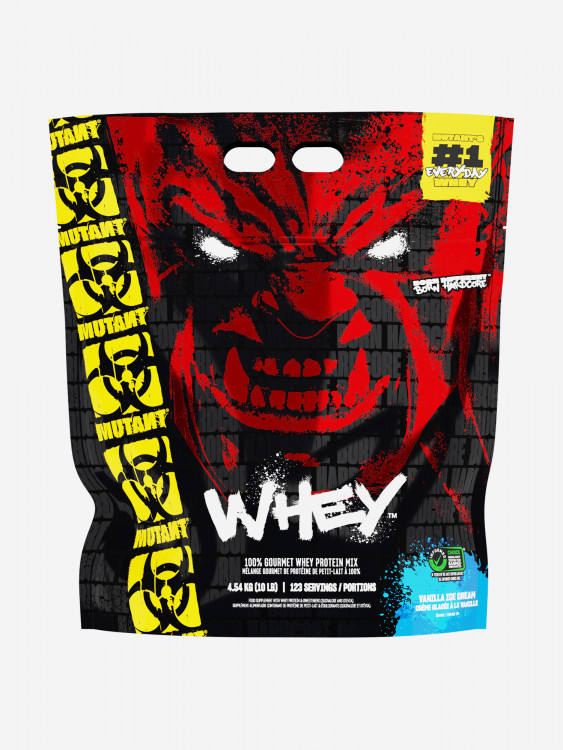 Протеин Mutant Вей, Whey, 4540 г, Ванильное мороженое