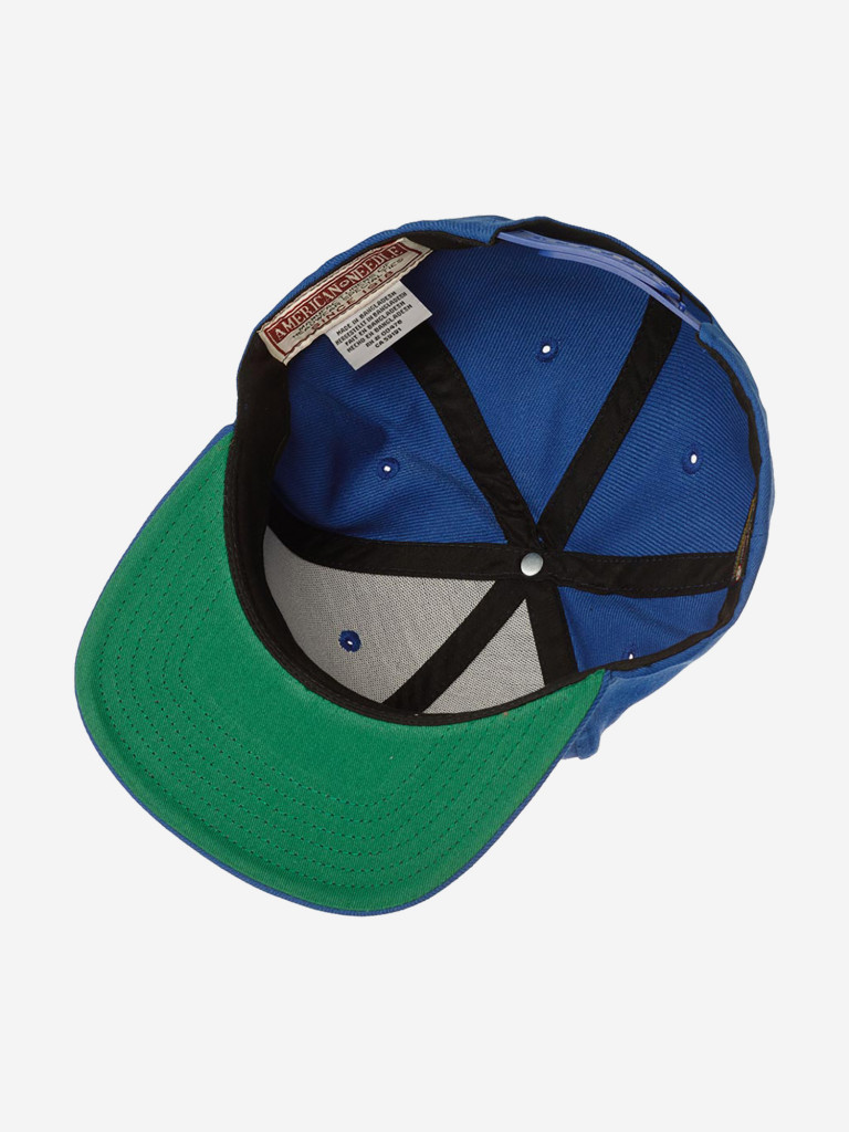 Бейсболка с прямым козырьком AMERICAN NEEDLE 400A1V-LOS Los Angeles Angels 400 Series MILB (синий)