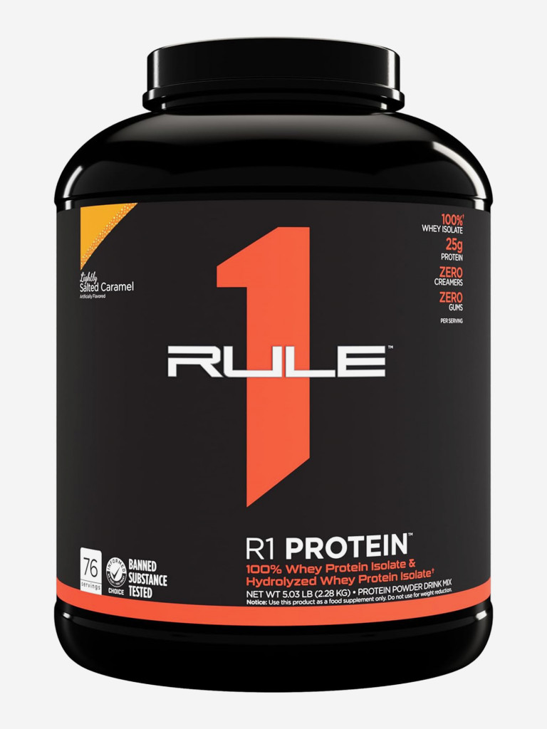 Протеин Rule 1 Protein, 2280 г, Слабо-солёная карамель