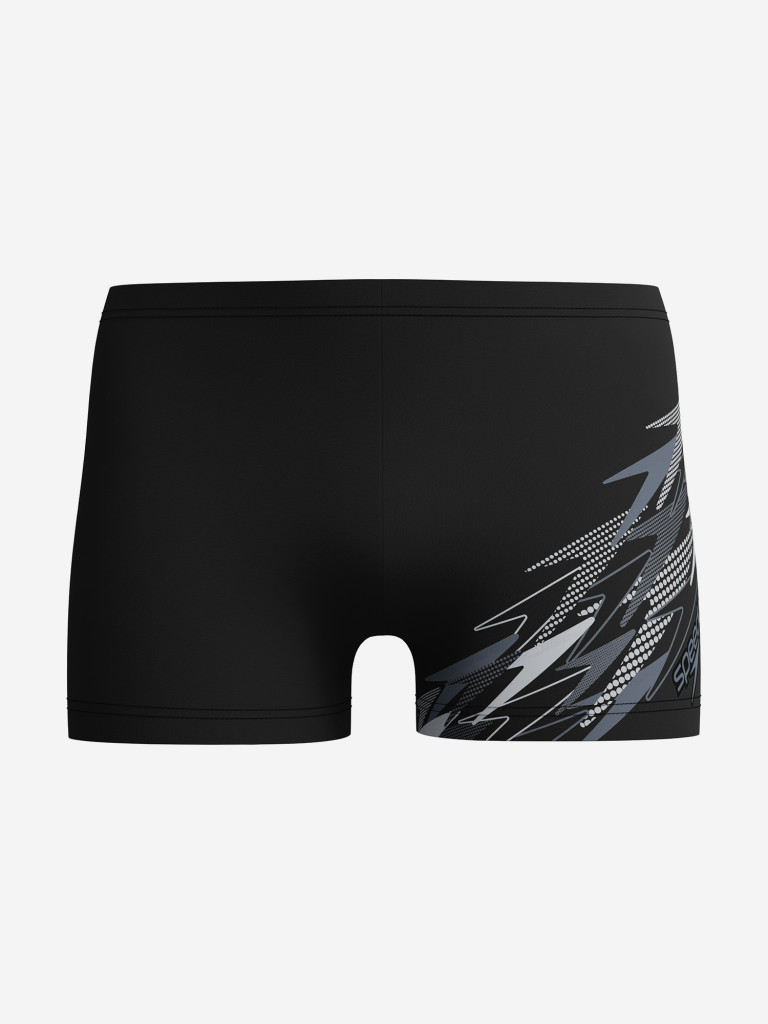 Плавки-шорты мужские Speedo Medley Logo Aquashort Blk/Red