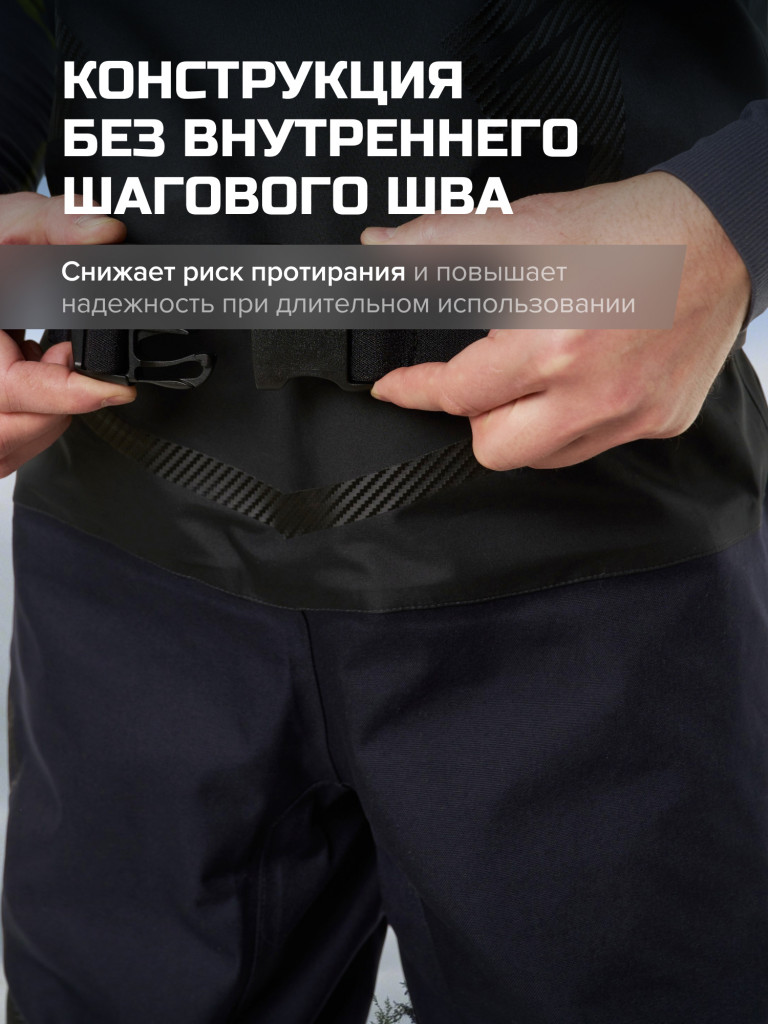 Вейдерсы мужские мембранные FINNTRAIL Speedmaster с носком