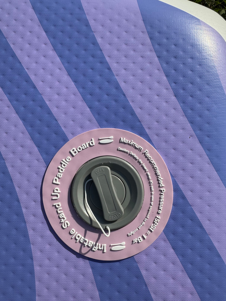 Сапборд надувной Iggy 11х34х6 Purple, 335x86x15 см