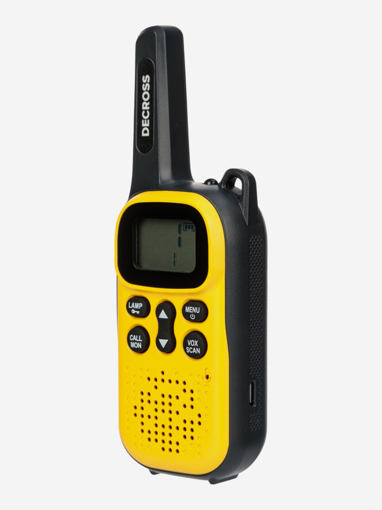 Комплект из двух радиостанций Decross DC43 Yellow Twin EU без ЗУ