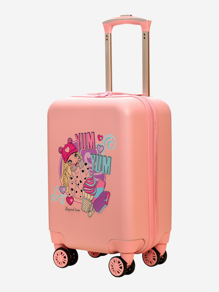 Чемодан детский BEYOND TIME R134 Девочка YUM YUM розовый