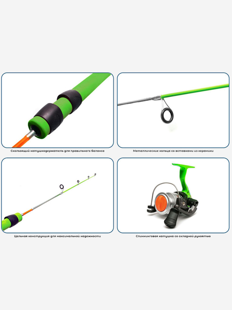 Набор для рыбалки детский: удилище с катушкой River Band My First Rod Combo 75cm TOMMY