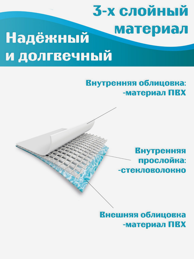 Бассейн Intex 28206 Beachside Metal Frame, 305х76см