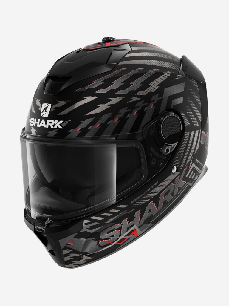 Мотошлем интеграл SHARK SPARTAN GT E-BRAKE BCL. MICR. MAT Black/Grey/Red