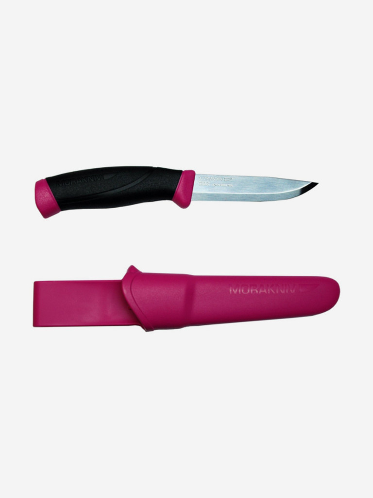 Нож Morakniv Companion Magenta, нержавеющая сталь, цвет пурпурный, 12157