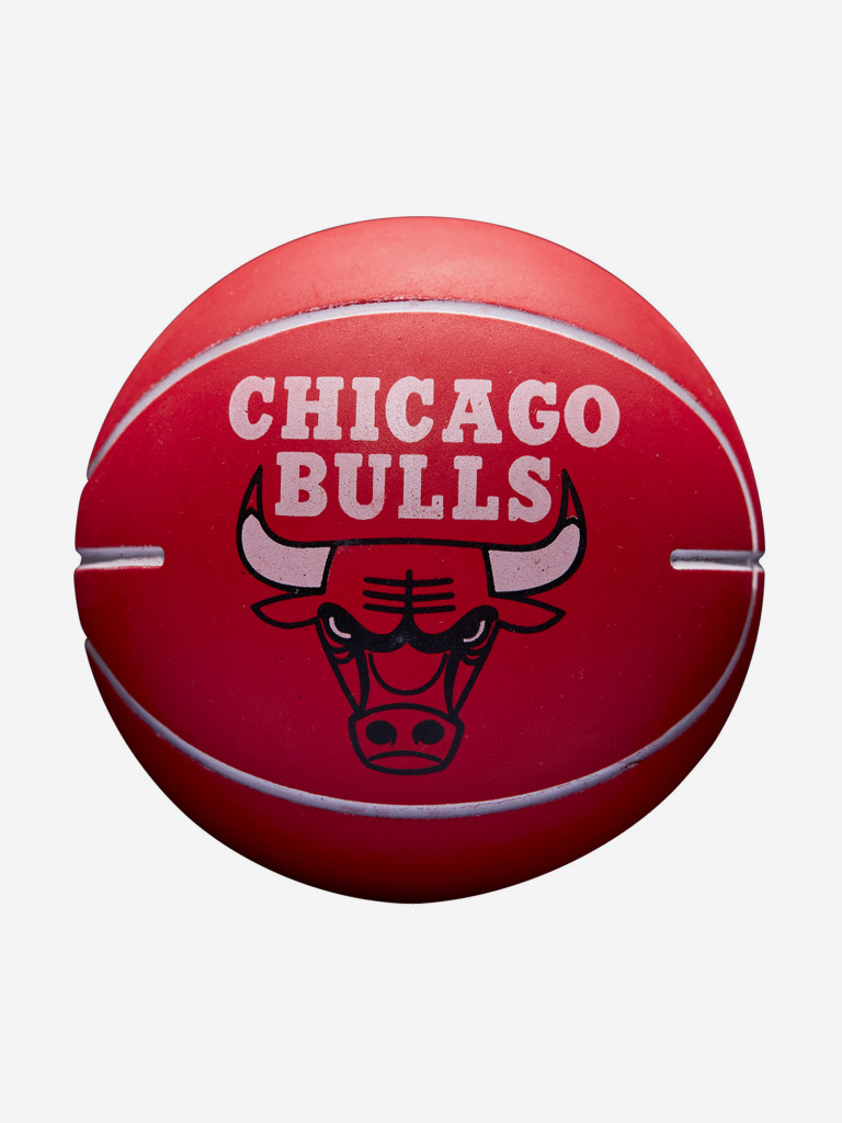 Стрессбол Wilson NBA Dribbler CHI Bulls арт. WTB1100PDQCHI красный цвет ...