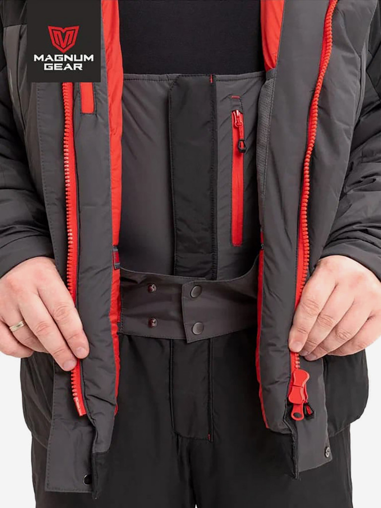Костюм мужской MAGNUM GEAR ICEBERG PRO -25° С графит/черный