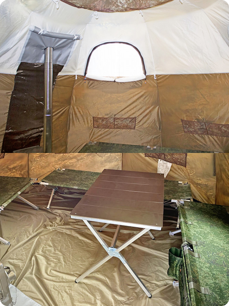 Палатка всесезонная МФП-4 Берег Камыш двухслойная