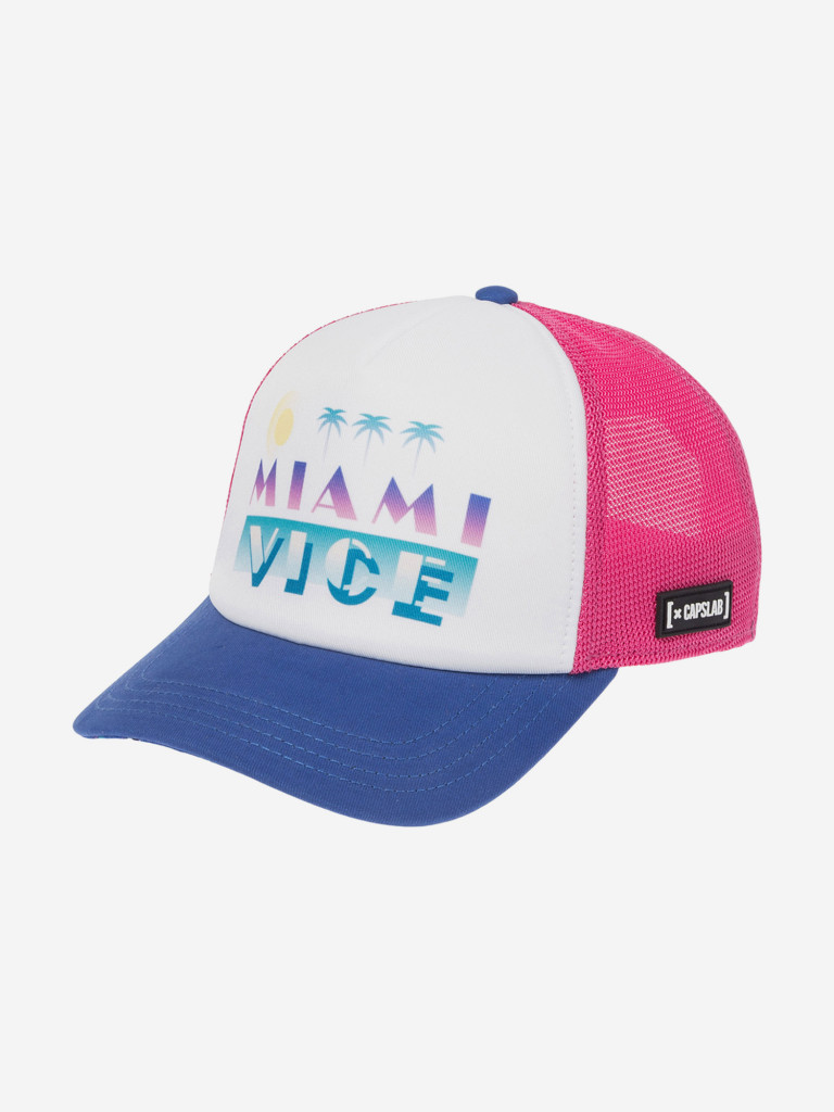 Бейсболка с сеточкой CAPSLAB CL/MIA1/1/FOAMCOPB Miami Vice