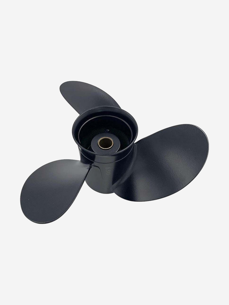 Винт гребной Skipper для лодочных моторов Tohatsu 9.8-18HP, диаметр 9 1/2 "алюминиевый, лопастей - 3, шаг 8"