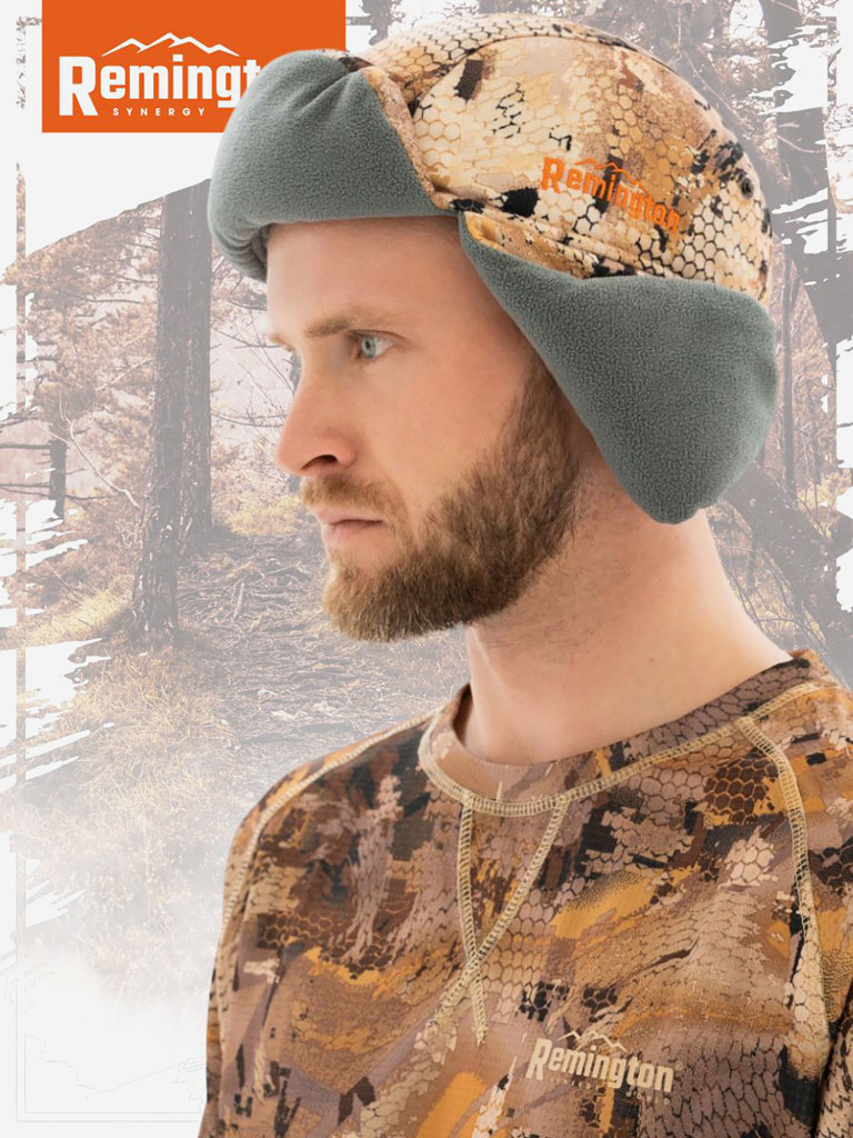 Шапка-ушанка Remington Disguise Yellow Waterfowl Honeycombs