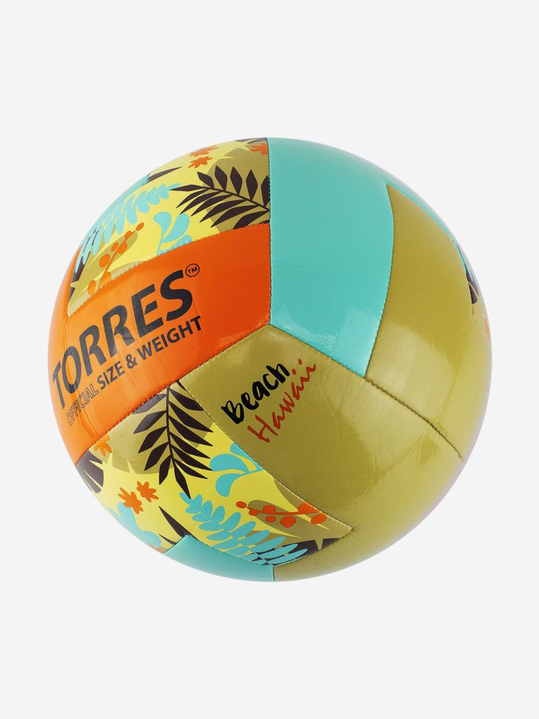 Мяч для пляжного волейбола Torres Hawaii арт.V32075B р.5