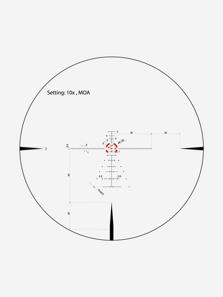 Оптический прицел загонный Vector Optics Constantine 1-10x24