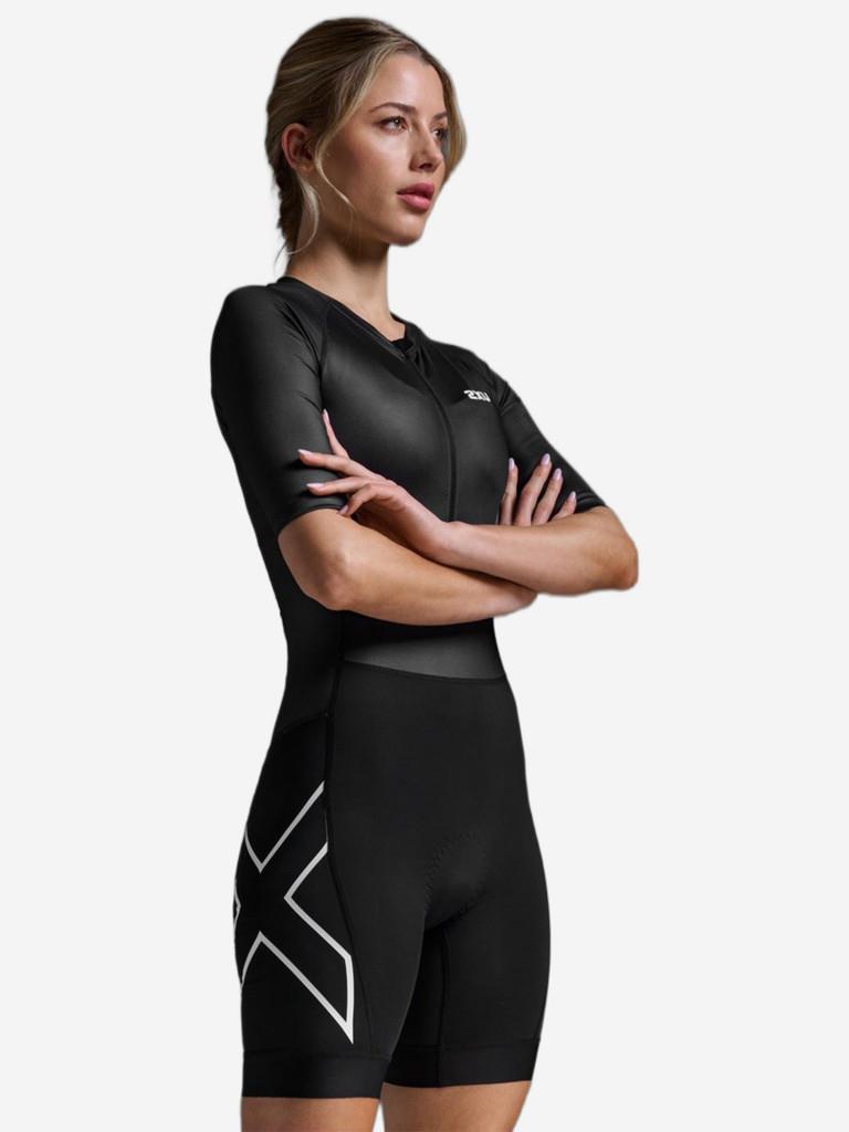 Женский костюм для триатлона 2XU Core Sleeved Trisuit