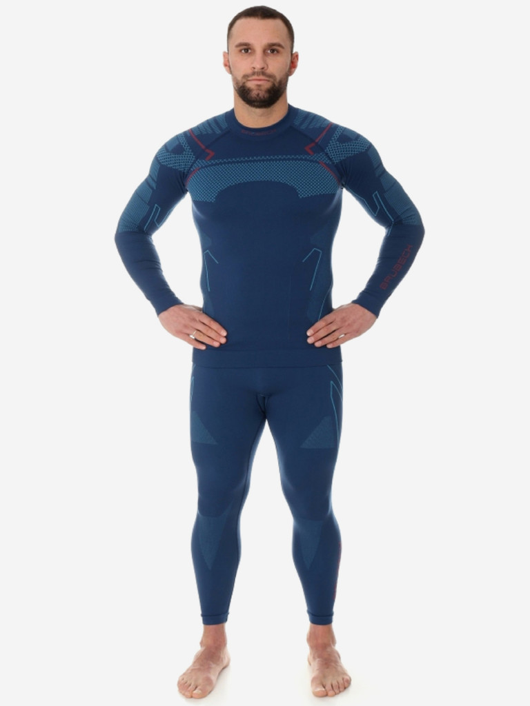 Футболка мужская длинный рукав Brubeck Thermo Nilit Heat