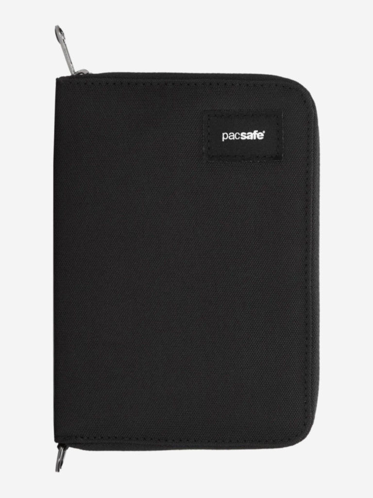 Портмоне для путешествий Pacsafe RFIDsafe compact travel organizer, Jet Black