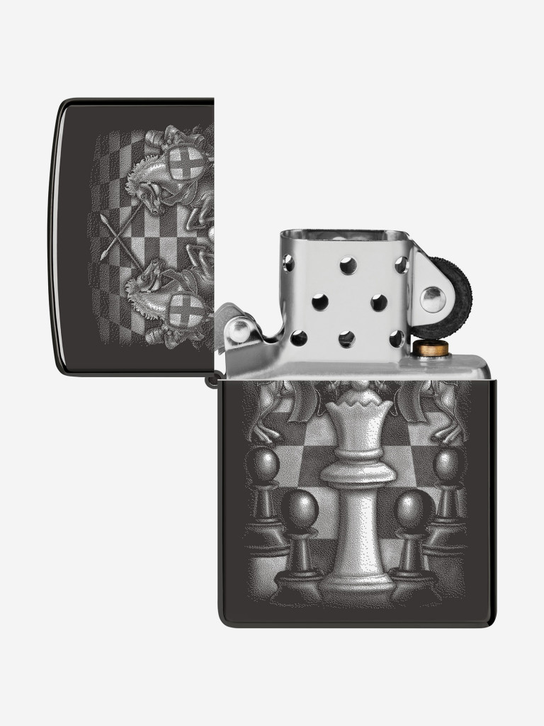 Зажигалка бензиновая ZIPPO 48762 Chess