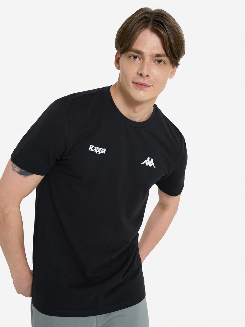 Футболка мужская Kappa Черный 999₽