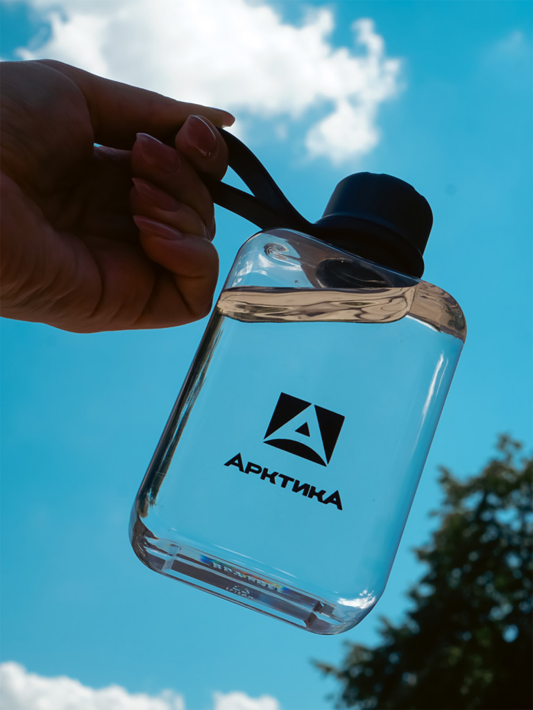 Бутылка для воды Арктика 240 мл, арт. 727-240 из тритана
