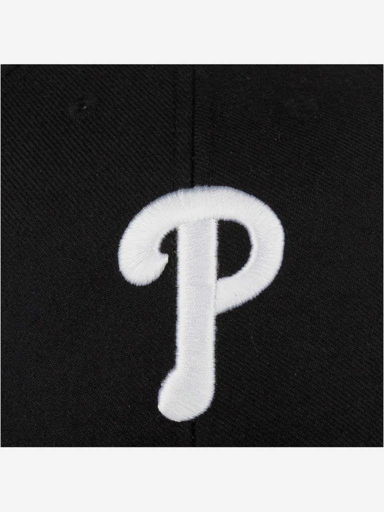 Бейсболка 47 BRAND B-MVP19WBV-BKA Philadelphia Phillies MLB (черный)
