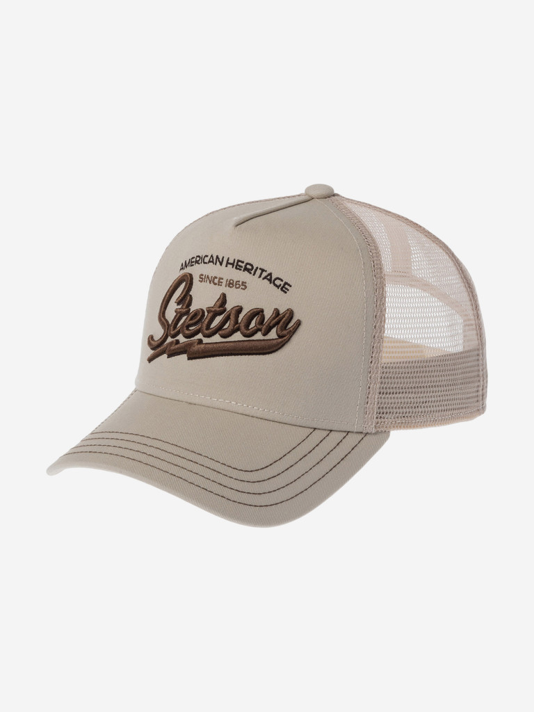 Бейсболка с сеточкой STETSON 7751171 TRUCKER CAP AMERICAN HERITAGE CLASSIC