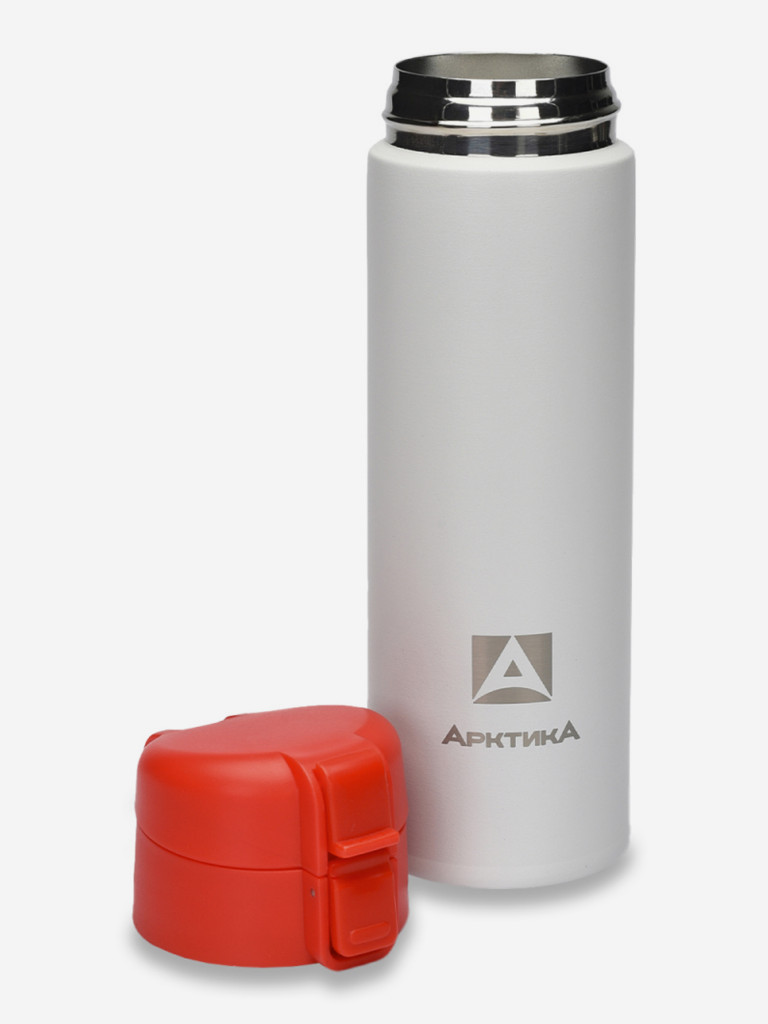 Термокружка вакуумная Арктика, 470мл, со съемным ситечком, арктика