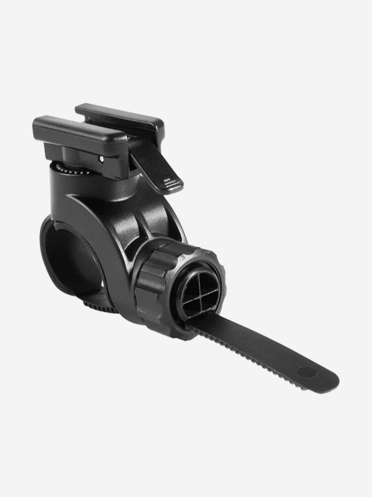 Крепление для велофонаря на руль универсальное GACIRON H07P, цвет черный, диаметр до 35 мм