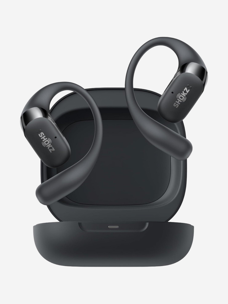 Беспроводные наушники с костной проводимостью SHOKZ OpenFit 2 black, цвет черный