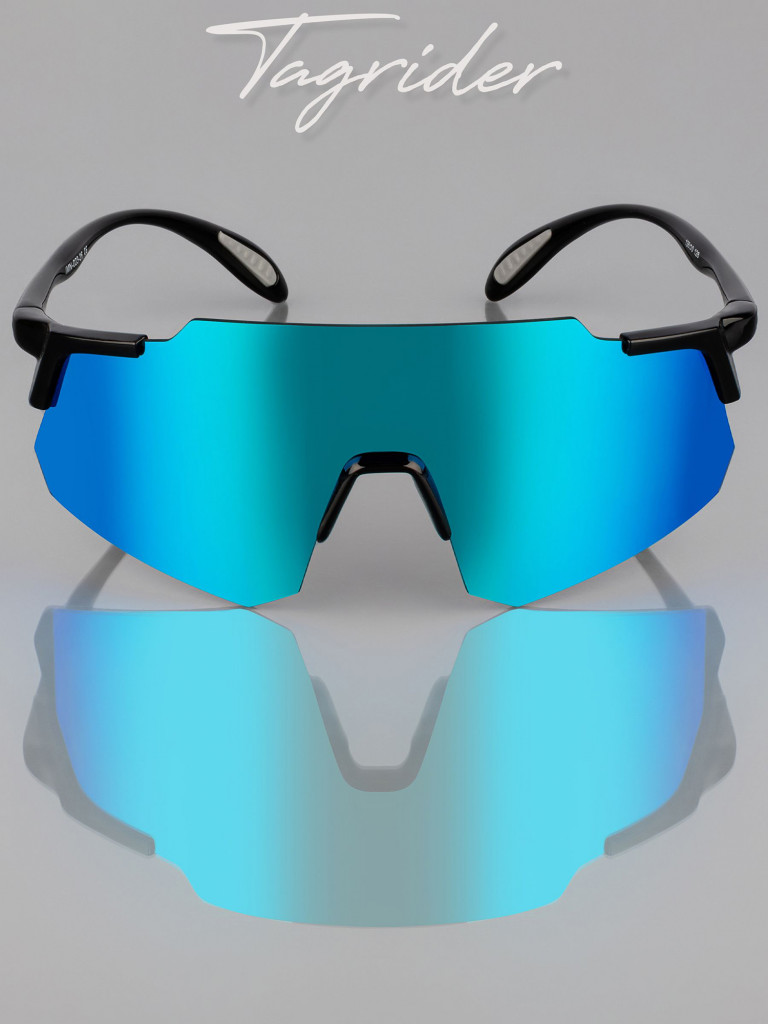 Очки поляризационные, солнцезащитные, антибликовые Tagrider IMN-023-26 Blue Mirror