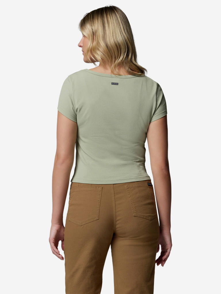 Футболка женская Columbia Pinetown Canyon Rib SS Tee