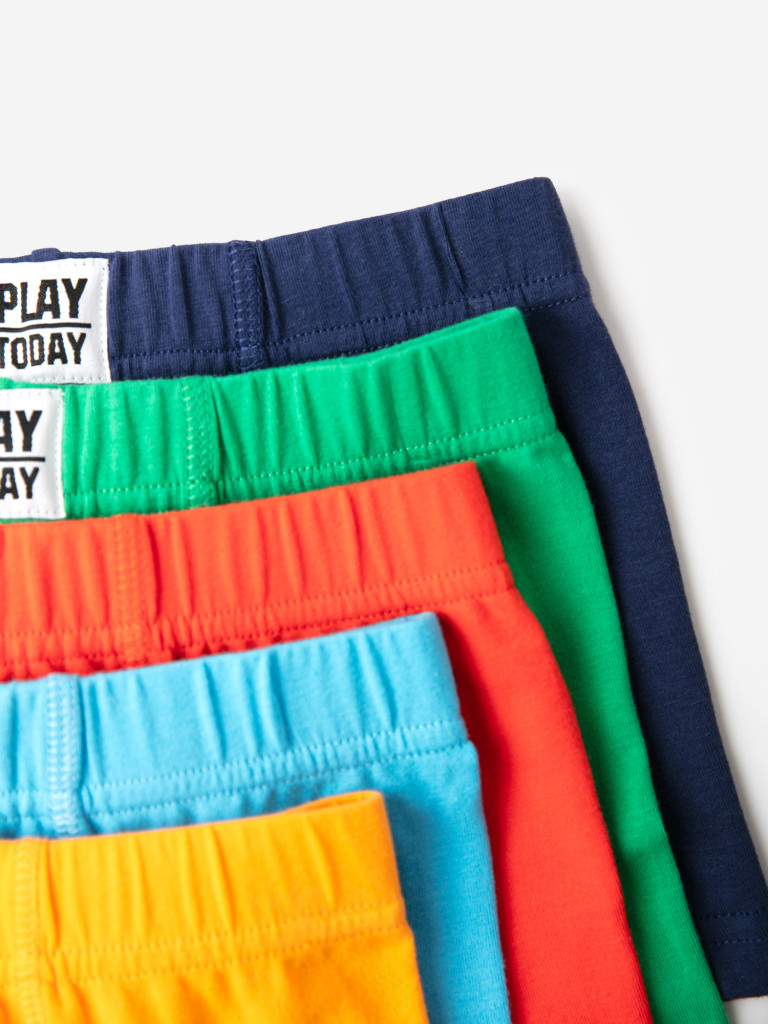 Трусы для мальчиков - боксеры, 5 шт PlayToday