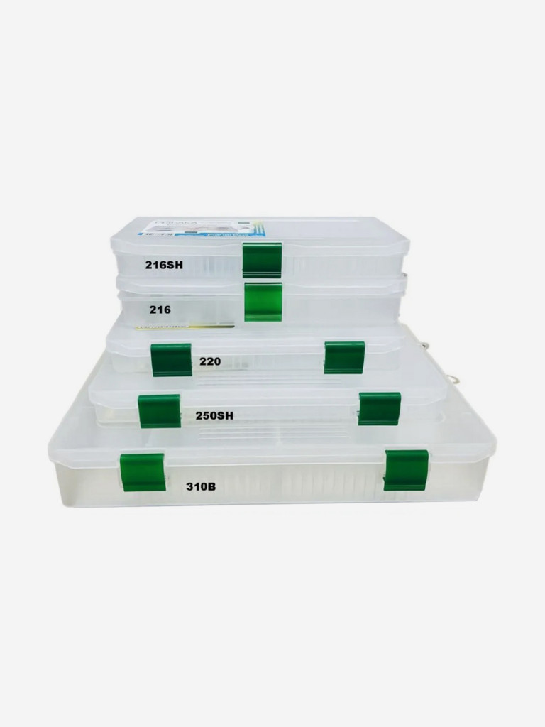 Коробка рыболовная для приманок Fisherbox 250 sh (25х19х02) slim