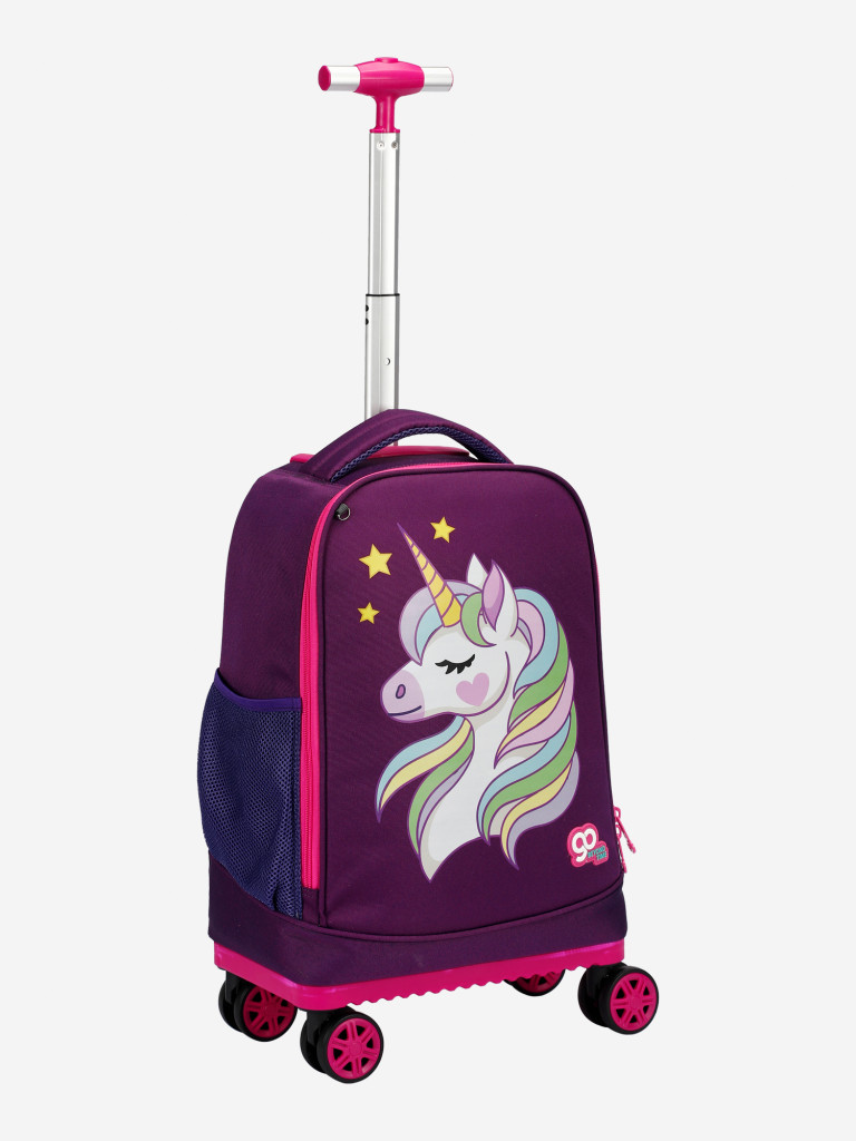 Чемодан детский BEYOND TIME D13 Сказочный единорог фиолетовый