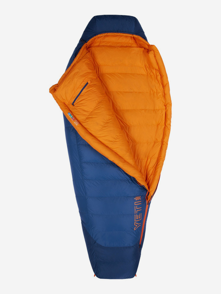 Спальный мешок пуховый Red Fox Yeti-30C правосторонний